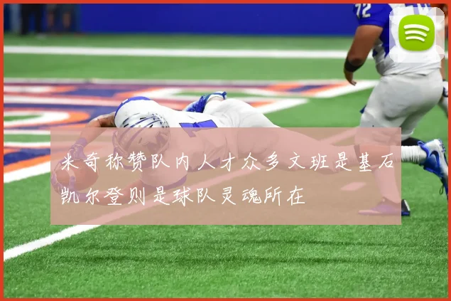 米奇称赞队内人才众多文班是基石凯尔登则是球队灵魂所在