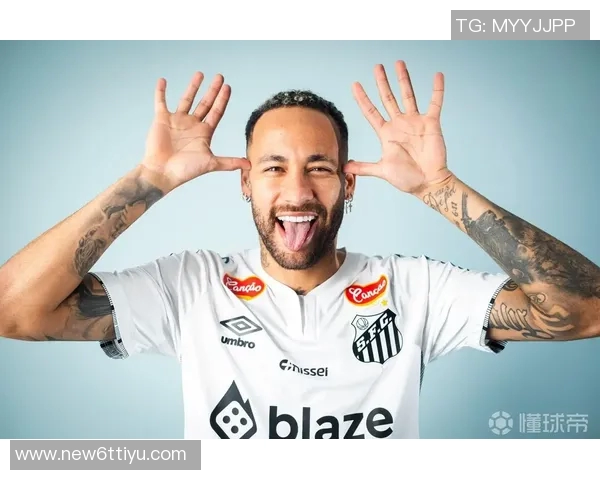 内马尔激情庆祝桑托斯末轮胜利成功保级深情告白桑托斯我永远爱你